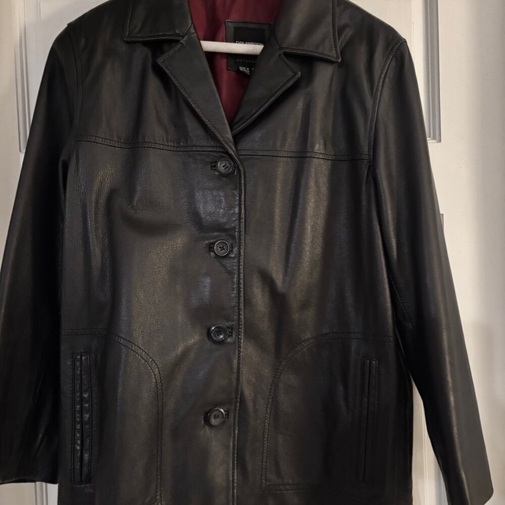 Colebrook & Co Leather Coat